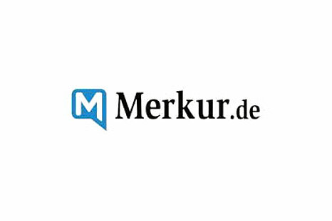 Zu sehen ist das Logo der Merkur Zeitung 