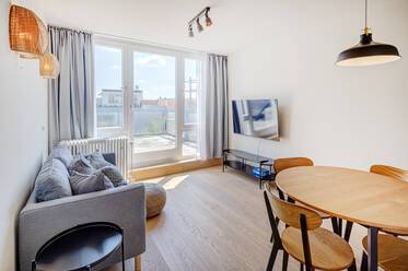 Wohnen über den Dächern Schwabings mit Dachterrasse (30qm) 